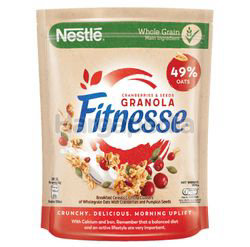Nestle Fitnesse Granola Oats Cranberry & Pumpkin Seed 300gm Nestle Fitnesse Granola Oats Cranberry & Pumpkin Seed 300gm