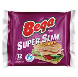Bega Cheese Super Slim 12s 250gm Bega Cheese Super Slim 12s 250gm