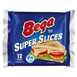 Bega Cheese Super Slices 12s 250gm Bega Cheese Super Slices 12s 250gm