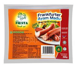 Ayam Fiesta Honey Chicken Frankfurter 300gm Ayam Fiesta Honey Chicken Frankfurter 300gm