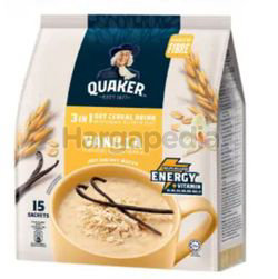 Quaker 3in1 Cereal Vanilla 15x28gm Quaker 3in1 Cereal Vanilla 15x28gm
