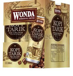 Wonda Premium Coffee Tarik 4x240ml Wonda Premium Coffee Tarik 4x240ml