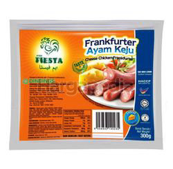 Ayam Fiesta Chicken Frankfurter Cheese 300gm Ayam Fiesta Chicken Frankfurter Cheese 300gm