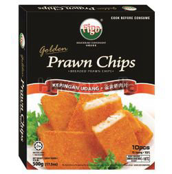 Figo Golden Prawn Chips 500gm Figo Golden Prawn Chips 500gm