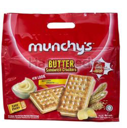 Munchy's Crackers Butter Sandwich 540gm Munchy's Crackers Butter Sandwich 540gm