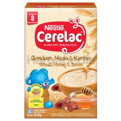 Nestle Cerelac Wheat, Honey & Dates 250gm Nestle Cerelac Wheat, Honey & Dates 250gm