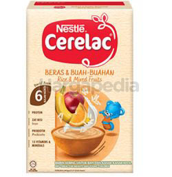 Nestle Cerelac Rice & Mixed Fruits 250gm Nestle Cerelac Rice & Mixed Fruits 250gm