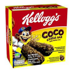 Kellogg's Coco Cereal Bar 6x23gm Kellogg's Coco Cereal Bar 6x23gm