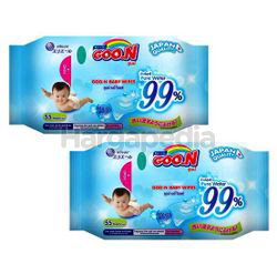 Goo.N Baby Wipes 2x55s Goo.N Baby Wipes 2x55s