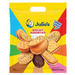 Julie's Biscuit Assorties Handy Pack 285gm Julie's Biscuit Assorties Handy Pack 285gm