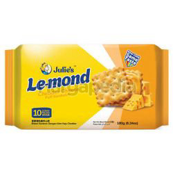 Julie's Le-mond Puff Sandwich Cheese 180gm Julie's Le-mond Puff Sandwich Cheese 180gm
