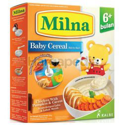 Milna Cereal 6+ Chicken with Pumpkin & Carrot 120gm Milna Cereal 6+ Chicken with Pumpkin & Carrot 120gm