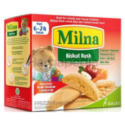 Milna Baby Rusk Mixed Fruit 130gm Milna Baby Rusk Mixed Fruit 130gm