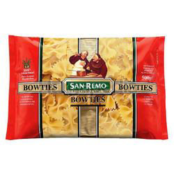 San Remo Pasta No23 Bowties 500gm San Remo Pasta No23 Bowties 500gm