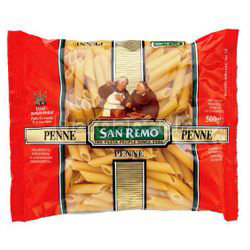 San Remo Pasta No18 Penne 500gm San Remo Pasta No18 Penne 500gm