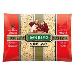 San Remo Pasta No144 Soup Pasta 500gm San Remo Pasta No144 Soup Pasta 500gm