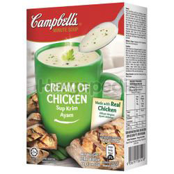 Campbell's Instant Soup Cream of Chicken 3x22gm Campbell's Instant Soup Cream of Chicken 3x22gm