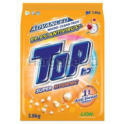 Top Detergent Powder Super Hygienic 3.8kg Top Detergent Powder Super Hygienic 3.8kg