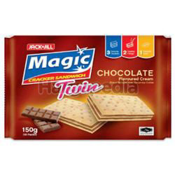 Jack N Jill Magic Twin Cracker Sandwich Chocolate 3x50 150gm Jack N Jill Magic Twin Cracker Sandwich Chocolate 3x50 150gm