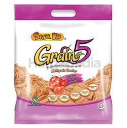 Snek Ku Grain 5 Snacks Tomato 8x16gm Snek Ku Grain 5 Snacks Tomato 8x16gm