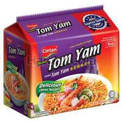 Cintan Instant Noodle Tom Yam 5x73gm Cintan Instant Noodle Tom Yam 5x73gm