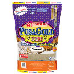 Jasmine Pusa Gold 1121 Basmathi Extra Long 2kg Jasmine Pusa Gold 1121 Basmathi Extra Long 2kg