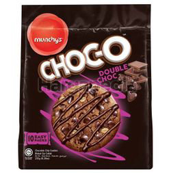 Munchy's Choc-O Cookies Double Choc 235gm Munchy's Choc-O Cookies Double Choc 235gm