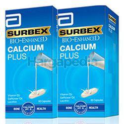 Surbex Bio-Enhanced Calcium Plus 2x60s Surbex Bio-Enhanced Calcium Plus 2x60s