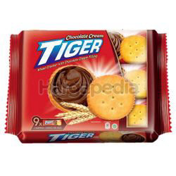 Tiger Cracker Sandwich Chocolate 9x27gm Tiger Cracker Sandwich Chocolate 9x27gm