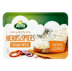 Arla Cream Cheese Herb & Spices 150gm Arla Cream Cheese Herb & Spices 150gm