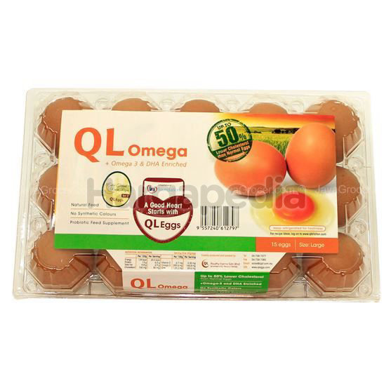 QL Omega 3 & DHA Enriched 15s