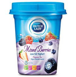 Dutch Lady Low Fat Yogurt Mixed Berries 140gm