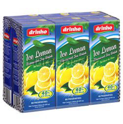 Drinho Ice Lemon Tea 6x250ml Drinho Ice Lemon Tea 6x250ml