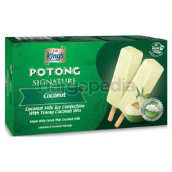 King's Signature Potong Ice Cream Coconut 6x60ml King's Signature Potong Ice Cream Coconut 6x60ml