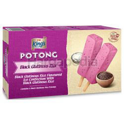 King's Potong Ice Cream Black Glutinous Rice 6x60ml King's Potong Ice Cream Black Glutinous Rice 6x60ml