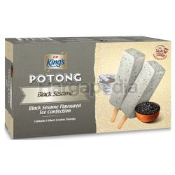 King's Potong Ice Cream Black Sesame 6x60ml King's Potong Ice Cream Black Sesame 6x60ml