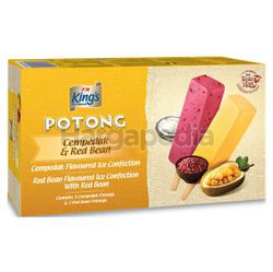 King's Potong Ice Cream Cempedak & Red Bean 6x60ml King's Potong Ice Cream Cempedak & Red Bean 6x60ml