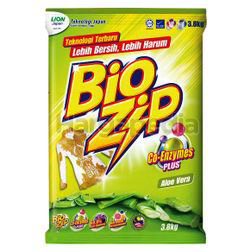 Bio Zip Detergent Powder Aloe Vera 3.8kg Bio Zip Detergent Powder Aloe Vera 3.8kg