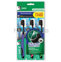 Darlie Charcoal Extra Toothbrush 2s+1s Darlie Charcoal Extra Toothbrush 2s+1s
