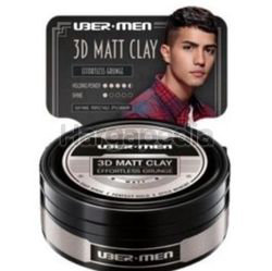 Uber Men Styling 3D Matt Clay 70gm Uber Men Styling 3D Matt Clay 70gm