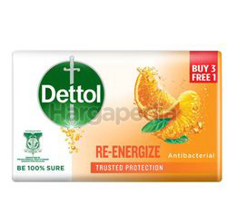 Dettol Bar Soap Re-Energize (3+1)x105gm Dettol Bar Soap Re-Energize (3+1)x105gm