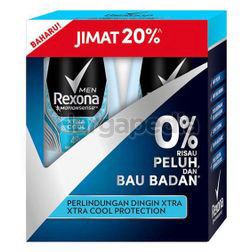 Rexona Men Deodorant Roll On Xtra Cool 2x50ml Rexona Men Deodorant Roll On Xtra Cool 2x50ml