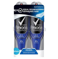 Rexona Men Deodorant Spray Ice Cool 2x150ml Rexona Men Deodorant Spray Ice Cool 2x150ml
