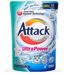 Attack Liquid Detergent Refill Ultra Power 1.6kg Attack Liquid Detergent Refill Ultra Power 1.6kg