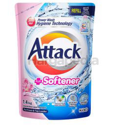Attack Liquid Detergent Plus Softener Refill 1.4kg Attack Liquid Detergent Plus Softener Refill 1.4kg