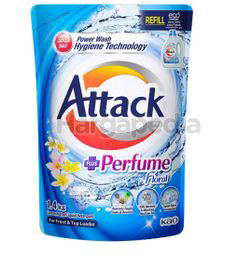 Attack Liquid Detergent Perfume Floral Refill 1.4kg Attack Liquid Detergent Perfume Floral Refill 1.4kg