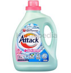 Attack Liquid Detergent Plus Softener 1.8kg Attack Liquid Detergent Plus Softener 1.8kg
