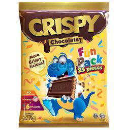 Crispy Fun Pack 25s 275gm Crispy Fun Pack 25s 275gm