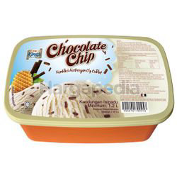 King's Ice Cream Chocolate Chip 1.2lit King's Ice Cream Chocolate Chip 1.2lit