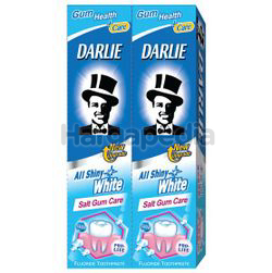 Darlie All Shiny White Salt Gum Care Toothpaste 2x140gm Darlie All Shiny White Salt Gum Care Toothpaste 2x140gm